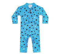 weVSwe Costume da Bagno per Bebè UPF 50+ Protezione per Neonato Tuta da Sole Blu Crab Beachwear Rash Guard Cambi di Pannolino più Facili 2 Anni