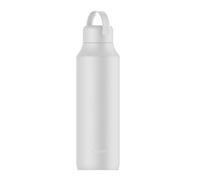 WEWATER AROME Bottle - Borraccia Termica 600 ml Con Infusore Integrato, Bottiglia Portatile Riutilizzabile, Maniglia, Senza BPA, Tappo Anti-Perdita Con Doppia Apertura, Termos Bianco