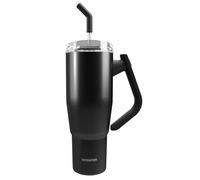 WEWATER BIG CHILL Tumbler - Tumbler Termico 950 ml, Tazza Da Viaggio, Cannuccia Estraibile Integrata, Maniglia Rotabile, Ampio Tappo Anti-Perdita, Senza BPA, Bevande 8 Ore Calde e 8 Ore Fredde, Nero