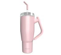 WEWATER BIG CHILL Tumbler - Tumbler Termico 950 ml, Tazza Da Viaggio, Cannuccia Estraibile Integrata, Maniglia Rotabile, Ampio Tappo Anti-Perdita, Senza BPA, Bevande 8 Ore Calde e 8 Ore Fredde, Rosa