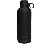 WEWATER INFUSE Bottle - Borraccia Termica 750 ml Con Infusore Integrato, Bottiglia Portatile Riutilizzabile, Maniglia, Senza BPA, Tappo Anti-Perdita Con Doppia Apertura, Termos Nero