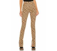 WeWoreWhat Donna Jeans Stiletto Slit WWDB15-2 Ghepardo 200 Marrone W24 L34