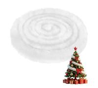 WEXFFU 32ft Nastro Pelliccia Sintetica, Nastro Natalizio In Pelliccia Sintetica, Adatto per la Decorazione della Ghirlanda dell'Albero di Natale, Artigianato Fai-da-Te