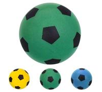 WEXFFU Palla di Spugna 21cm per Giochi di Allenamento Indoor Outdoor - Softball Silenzioso in Gommapiuma (Verde)