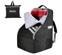 WEXIO Borsa da viaggio imbottita a 360° per seggiolino auto, impermeabile, per viaggi aerei, resistente, per seggiolino auto, per Nuna Graco, Diono Britax, Chicco, Clek, Cosco, Peg Perego & Base