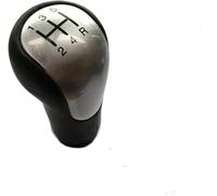 Wexxaii Cambio manuale per auto Pomello del cambio per auto, leva di comando per Ford per Fiesta MK6 2002-2008(5 Speed Silver)