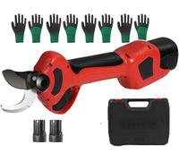 WEYIMVTO Potatore Senza Fili, Strumento Professionale for potatura da Giardino 16,8 V/2,5 Ah | Tempo di Ricarica 3-4 Ore | Taglio Rami da 0 a 3 cm