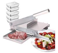 WEYIMVTO Taglierina Manuale per Carne. Affettatrice Manuale for Carne, Taglia Ossa, Taglia Costine, Sega for Ossa, Leva estesa da 35 cm