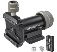 WEYLLAN PH3 Monopiede Gimbal Testa, Testa di Gimbal Monoode, CNC All Metal Side Inclinazione Testa con Piastra Arca Swiss Quick Release per Treppiede, Lenti Lunghe per Telefoto, Carico massimo 10 kg