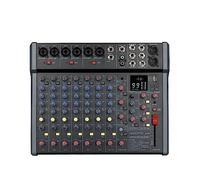 Weymic B120 Professional Mixer for Recording DJ Stage Karaoke Music Application w/ 99 DSP Effect USB Drive for Computer Recording Input, XLR Microphone Jack, 48V Power for Professional (12-Channel)