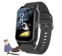 Weyot Orologio Intelligente con Rilevamento delle Cadute Bracciale SOS Anziani Salvavita GPS 4G Funzione di Chiamata Orologio Smartwatch per Anziani,Black