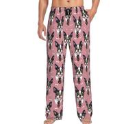 WEYRJU Pantaloni da pigiama da uomo con tasche per dormire, Multistile 6, M