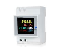 Weytoll 6 in 1 Digitale Monofase Misuratore di Energia Tester Din Rail AC Monitor Tensione Corrente Fattore di Potenza Attivo KWH AC AC 250V~450V 100A Monitoraggio del Consumo di Elettricità