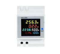 Weytoll 6 in 1 Digitale Monofase Misuratore di Energia Tester Din Rail AC Monitor Tensione Corrente Fattore di Potenza Attivo KWH AC AC 250V~450V 100A Monitoraggio del Consumo di Elettricità