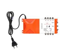 Weytoll - Amplificatore interno e distribuzione professionale a 8 vie 12 dB con IRS Loop-through TV Terrestre e amplificatore radio 87-2350 MHz