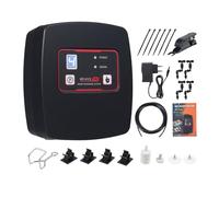 Weytoll Nebulizzazione per Teca Rettili, Umidificatore per Rettili con Ugelli a 360°Rettile e Timer, Umidificatore Rotante per Anfibi Rettili Piante Fiori