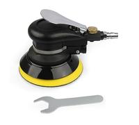 Weytoll Professionale Levigatrici Orbitale Pneumatica 150 mm, levigatrice orbitale ad aria compressa con Tubo e borsa per lucidatura per lucidatura, levigatura legno auto metallo