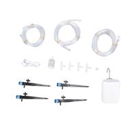 Weytoll Smart Drip Irrigation System, WiFi Automatic Plant Waterer con timer e allarme per acqua, controllo remoto tramite app per 10 piante potted Indoor Outdoor Garden