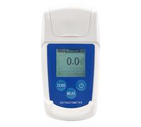 Weytoll Tester del contenuto di zucchero 0-55% Rifrattometro digitale Brix Misuratore Brix Compensazione automatica della temperatura Indice di rifrazione per succhi di frutta Bevande Acqua potabile