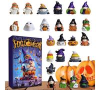 Wezalget Calendario di Halloween 2025 - Con 24 Giorni Di Conto Alla Rovescia Gnomi Per Bambini,Decorazione Domestica per i Bambini, la Moglie, la Figlia, l'Amica, la Sorella, i Ragazzi e le