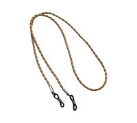 Wezalget Cinghia per occhiali da vista, supporto per occhiali intorno al collo, 60 cm, morbido e regolabile, cordino per occhiali da sole da donna, cachi, Refer to description