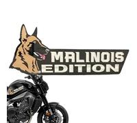 Wezalget Emblema del distintivo 'auto per cani,Emblema 'automobile del cane, Adesivi per finestrini auto 3D, per con stemma per cani 3D, emblemi e stemmi per, adesivo per badge per