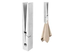 Wezalget Molletta Grande | Porta Asciugamani molletta in Legno Molletta JumboClip Porta Asciugamani da Bagno con laPrimavera - Appendi Tuo Asciugamano da Bagno, Vestiti, Calzini, Cravatte