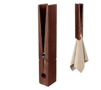 Wezalget Molletta Grande | Porta Asciugamani molletta in Legno Molletta JumboClip Porta Asciugamani da Bagno con laPrimavera - Appendi Tuo Asciugamano da Bagno, Vestiti, Calzini, Cravatte