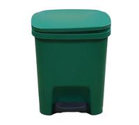 Wezalget Pattumiera per gradini da cucina, pattumiera con coperchio - Pattumiera rettangolare con coperchio antiodore | Protezione dagli odori del cestino dei rifiuti, funzionamento a pedale del
