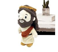 Wezalget Peluche Gesù, Bambola Peluche Personaggio Gesù, Compagno Bambini Decorativo per Chiesa Letto Casa Divano Auto