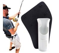 Wezalget Supporto Per Canna Da Pesca Per Cintura - Cintura Porta Canna da Pesca | Inseritore Portatile, Accessori per Guado per Attività all'Aperto come Molo, Riva, Kayak, Spiaggia e Escursionismo