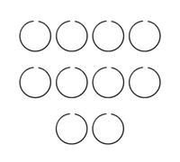 WeZcHEN 10pcs Piston Rings Fit for FS45 FS75 FS80 FS85 BG45 BG46 BG55 BG65 BG75 BG85 34mm x 1.5mm Trimmer Spare Part
