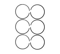 WeZcHEN 6pcs Piston Rings Fit for FS45 FS75 FS80 FS85 BG45 BG46 BG55 BG65 BG75 BG85 34mm x 1.5mm Trimmer Spare Part