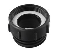 WeZcHEN Adattatore for Serbatoio da 1 Pezzo, Adattatore bidirezionale in plastica Adatto for valvola, connettore for Serbatoio da Giardino, Tappo for Serbatoio(62mm)