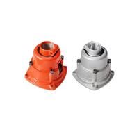 WeZcHEN Adatto for connettore Tamburo Frizione Quadrato 4T 9T scanalato alloggiamento Trasmissione Accessorio Parte 143R 543R G45 decespugliatore decespugliatore Cu Prato(Orange 28XSquare)