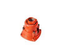 WeZcHEN Adatto for connettore Tamburo Frizione Quadrato 4T 9T scanalato alloggiamento Trasmissione Accessorio Parte 143R 543R G45 decespugliatore decespugliatore Cu Prato(Orange 28X9T)