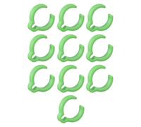 WeZcHEN Fascette stringitubo for Uso in Officina, Morsetti di Installazione for spolverini, Adatti for macchinari for la Lavorazione del Legno, Kit di Morsetti Verdi, compatibilità Versatile(20pcs)