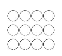 WeZcHEN Kit di 12 Fasce Elastiche for pistone da 46 mm x 1,5 mm Adatte for la Sostituzione della Motosega