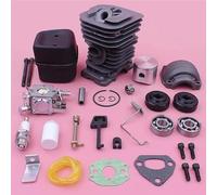 WeZcHEN Parti 40mm Cylinder Piston Carburetor Repair Kit Fit for Hus 136 137 141 142 Chainsaw 530069941, 530071987, 530069415