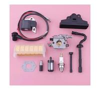 WeZcHEN Parti Carburetor Ignition Coil F Kit Fit for STI MS210 MS230 MS250 021 023 025 Chainsaw Replacement WT-286, 1123 160 1650