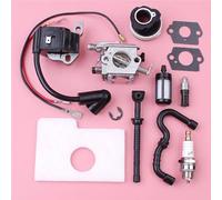 WeZcHEN Parti Carburetor Ignition Coil Fit for STI MS180 MS170 018 017 Wal Carb Oil Fu Hose F Intake Manifold Chainsaw Spare Part