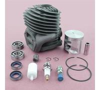 WeZcHEN Parti Chain Saw 51mm Cylinder Piston Grooved Ball Bearing Kit Fit for Hus K750 K760 Cutoff Concrete Saw Engine Motor Parts
