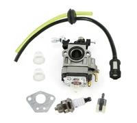 WeZcHEN Parti Guarnizione carburatore, Tubo Carburante, pompetta di innesco for Tosaerba, Adatta for Motosega MTM Baumr-AG Whipper Snipper Hedge da 62 CC e 65 CC