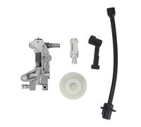 WeZcHEN Parti Kit di 5 Pezzi for Pompa dell'olio, Tubo Flessibile, ugello dell'olio, turbina, Adatto for Motosega di Ricambio 4500, 5200, 5800, 45CC, 52CC, 58CC.