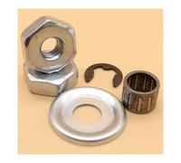 WeZcHEN Parti Kit di Dadi for Barra di Fissaggio con Cuscinetto ad Aghi e rondella Frizione, Adatto for Motosega MS180 MS170 MS210 MS230 MS250 021 023 025 017 018 0000 955 0801