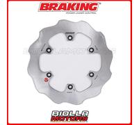 WF4505 DISCO FRENO POSTERIORE DX BRAKING KTM SXS 450 2010 - WAVE FISSO W-FIX