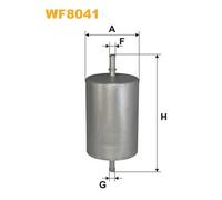 Wix Fb.Audi A3, A4 (B6,B7), A8 Ii, Wf8041