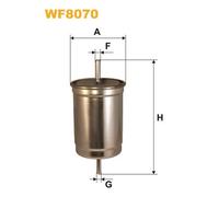 WIX FILTERS WF8070 Filtro carburante