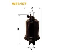 WIX FILTERS WF8107 - Filtro carburante