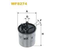 WF8274 FILTRO CARBURANTE PER Mercedes W168 A 170 CDI 70 KW 95 CV